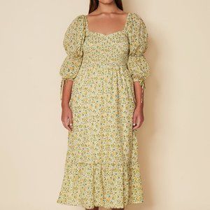 NWT Palino Midi Dress Rosemary Floral Print